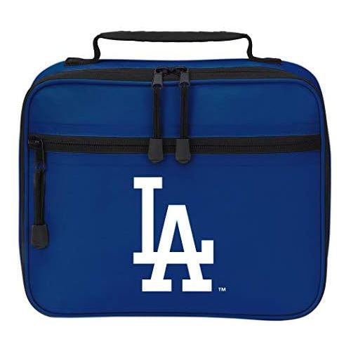  The Northwest Company MLB Los Angeles Dodgers Cooltime Lunch KitCooltime Lunch Kit, Blue, 10 x 3 x 8