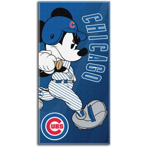  The Northwest Company Officially Licensed MLB & Mickey Cobranded Wind Up Absorbent Beach Towel, Towels, 30 x 60