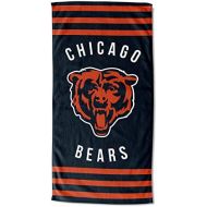 The Northwest Company Chicago Bears 30 x 60 Striped Beach Towel