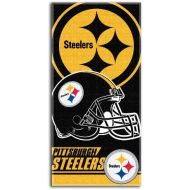 The Northwest Company NFL Pittsburgh Steelers Double Covered Beach Towel, 28 x 58-Inch