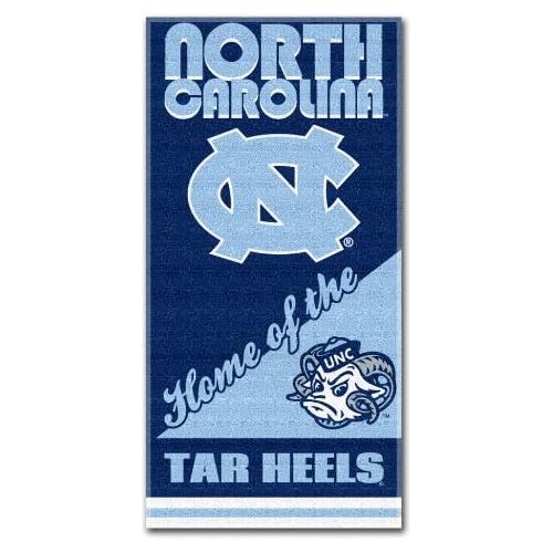  The Northwest Company NCAA North Carolina Tar Heels Home Beach Towel, 28 x 58-Inch