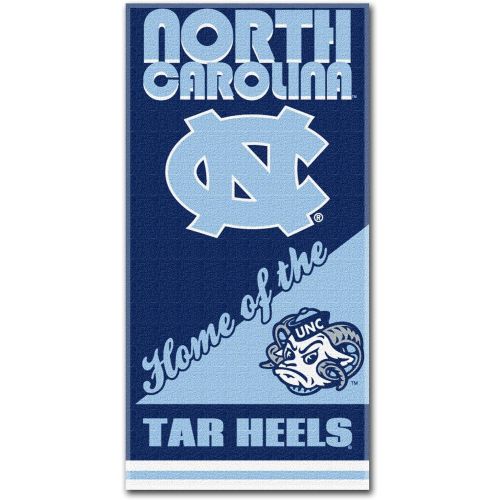  The Northwest Company NCAA North Carolina Tar Heels Home Beach Towel, 28 x 58-Inch