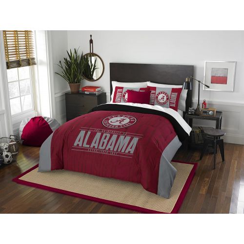  The Northwest Company Officially Licensed NCAA Modern Take Full/Queen Comforter and 2 Sham Set