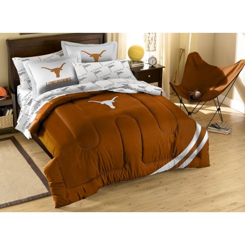  The Northwest Company Officially Licensed NCAA Texas Longhorns Full Bedding Set