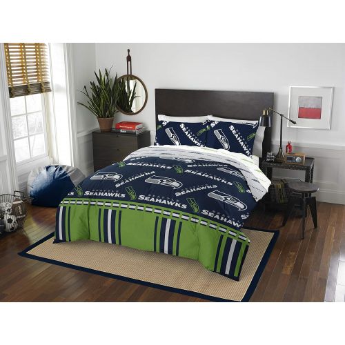  The Northwest Company NFL Seattle Seahawks Twin Bed in a Bag Complete Bedding Set #217730581