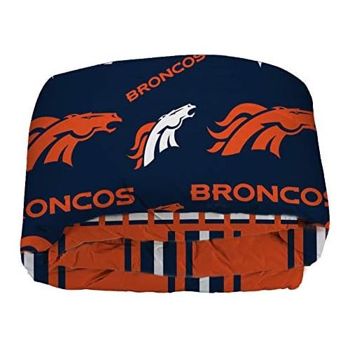  The Northwest Company NFL Denver Broncos Twin Bed in a Bag Complete Bedding Set #862348978