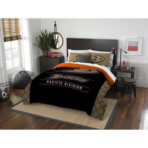  The Northwest Company Officially Licensed NHL Draft Comforter and 2 Sham Set, Multi Color, Multiple Sizes