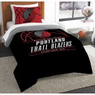 The Northwest Company Officially Licensed NBA Portland Trail Blazers Reverse Slam Twin Comforter and Sham Set