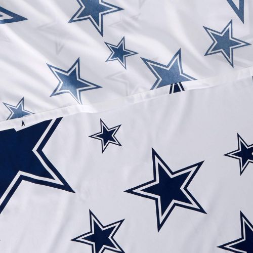  The Northwest Company Officially Licensed NFL Dallas Cowboys Twin Sheet Set, Multi Color