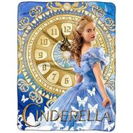 The Northwest Company Disney Princess Cinderella Blanket Super Plush Throw Blue