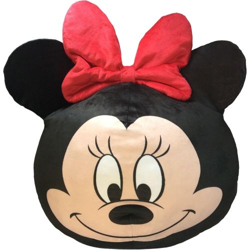  The Northwest Company Disneys Minnie Mouse, Minnie Clouds 3D Ultra Stretch Pillow, 11 Round, Multi Color