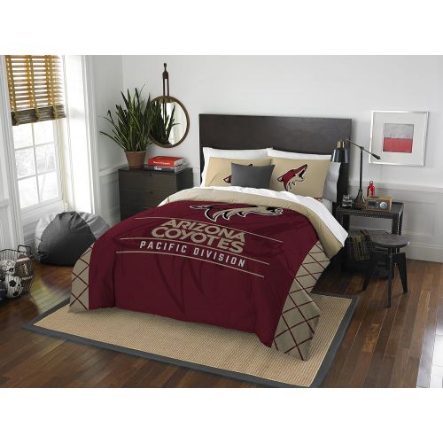  Northwest Officially Licensed NHL Draft FullQueen Comforter 2 Sham Set