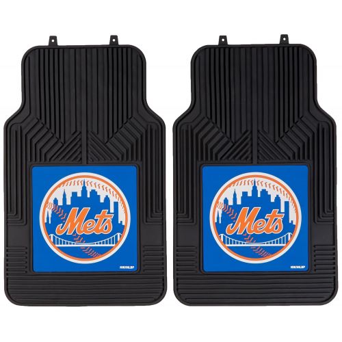  The Northwest Company MLB New York Mets Licensed Front Floor Mats, One Size, Multicolor