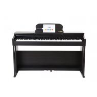 The ONE Music Group The ONE Smart Piano, Weighted 88-Key Digital Piano, Grand Graded Hammer-Action Keys Upright Piano-Matte Black