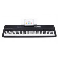 The ONE Music Group The ONE Smart Keyboard Pro, 88-Key Digital Piano Keyboard, Portable Digital Piano, Weighted Action Keys, White