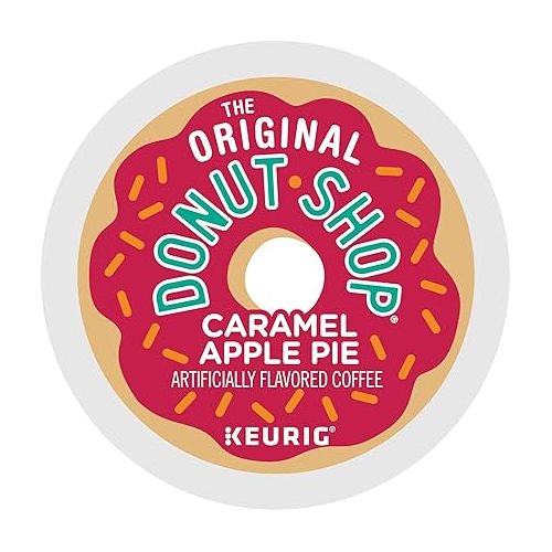  The Original Donut Shop Caramel Apple Pie Coffee, Keurig K-Cup Pod, Light Roast, 60 Count