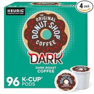 The Original Donut Shop Dark Coffee, Keurig Single-Serve K-Cup Pods, Dark Roast, 96 Count (4 Packs of 24)