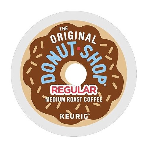  The Original Donut Shop Regular Keurig Single-Serve K-Cup Pods, Medium Roast Coffee, 96 Count (4 Packs of 24)
