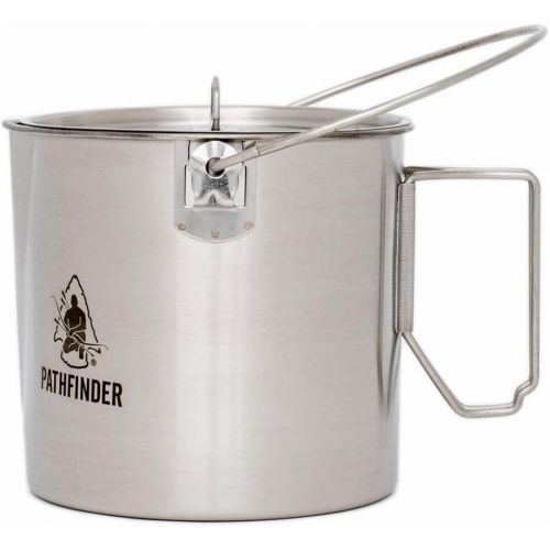  The Pathfinder School 64oz Stainless Steel Bush Pot and Lid Set