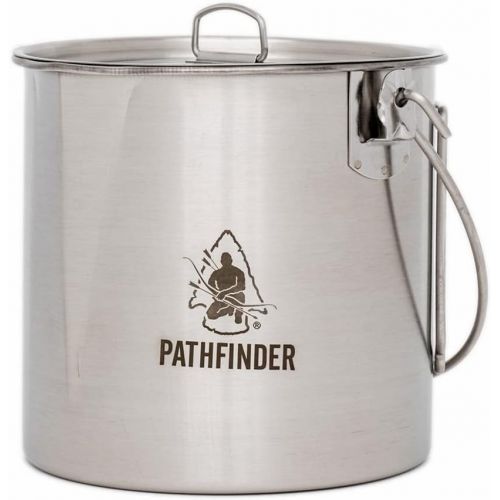  The Pathfinder School 64oz Stainless Steel Bush Pot and Lid Set