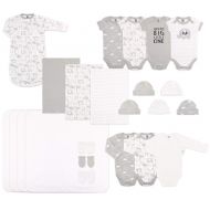 The Peanutshell Newborn Essentials Layette Gift Set for Baby Boys or Girls, 23 Piece