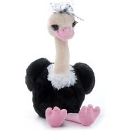 The Petting Zoo, Lash'z Ostrich Stuffed Animal, Gifts for Girls, Plush Toy 12 inches