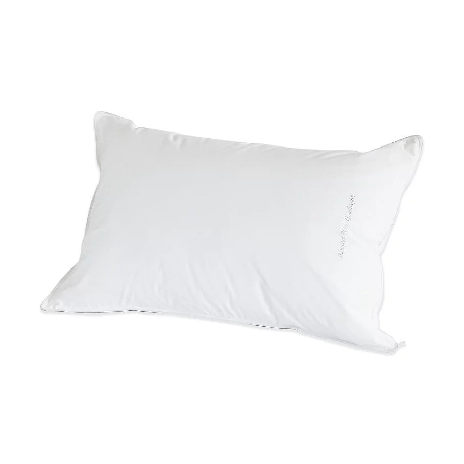 The Pillow Bar Down Always Kiss Goodnight Back Sleeper Pillow