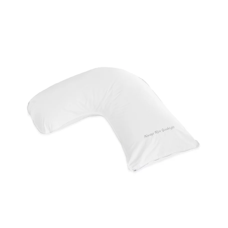 The Pillow Bar Breakfast in Bed Down Alternative Kiss Goodnight Small Side Sleeper Pillow