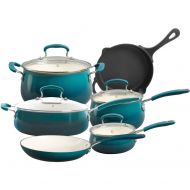 The Pioneer Woman Classic Belly Ceramic Non-Stick Interior 10 Piece Cookware Set