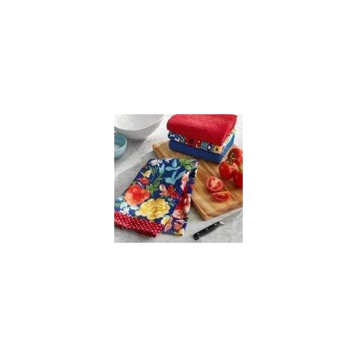  The Pioneer Woman Fiona Floral Kitchen Towels, Set of 4