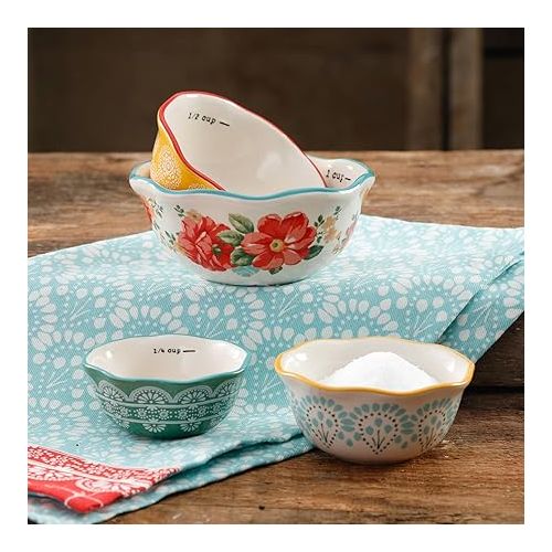  The Pioneer Woman Measuring Cups VINTAGE FLORAL