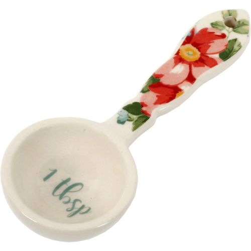  The Pioneer Woman Pioneer Woman Vintage Floral Ceramic Measuring Spoons