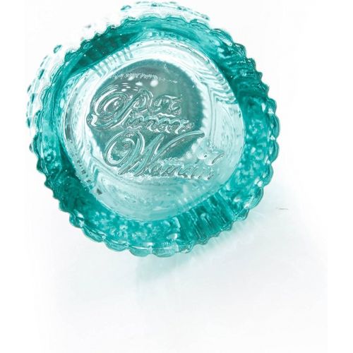  The Pioneer Woman Adeline Teal Pressed Glass Salt and Pepper Shaker Set