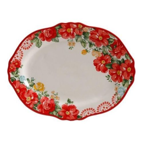  The Pioneer Woman Vintage Floral 14.5 Serving Platter (1 platter)