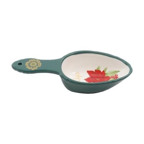  The Pioneer Woman Winter Bouquet Ceramic Scoop 4pc Set