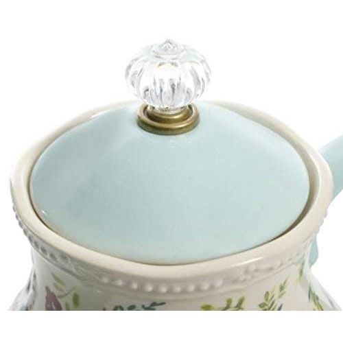  The Pioneer Womans The Pioneer Woman Stoneware Kari 2.4 Quart Stylish Floral Tea Pot