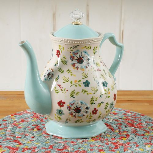  The Pioneer Woman Stoneware Tea Pot Kari