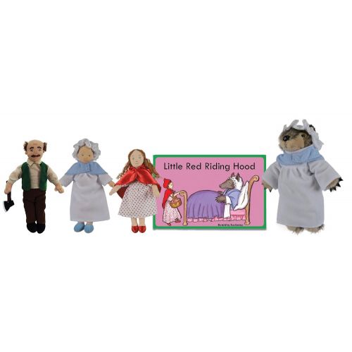  The Puppet Company Traditional Story Sets Little Red Riding Hood Book and Finger Puppets Set