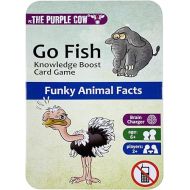 The Purple Cow Go Fish! - Funky Animals Facts - The Classic Card Game with a General Knowledge Boost for Kids & Families Ages 6+