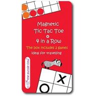 [아마존베스트]Magnetic Travel Tic Tac Toe - Includes 4 in a Row Game Too - Car Games , Airplane Games and Quiet Games