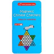 [아마존베스트]The Purple Cow- Magnetic, Lightweight, Travel Size Chinese Checkers Board Game for Kids and Adults. Classic Game with a Modern Twist.