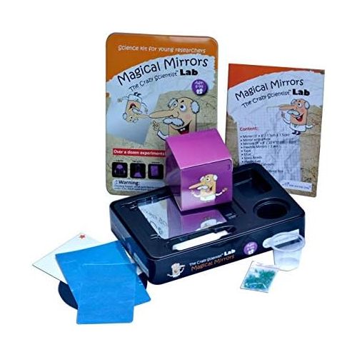  The Purple Cow Science Kits for Kids - Magical Mirrors - for Learning & Education - STEM Educational Games for Kids, Boys & Girls, with Instructions