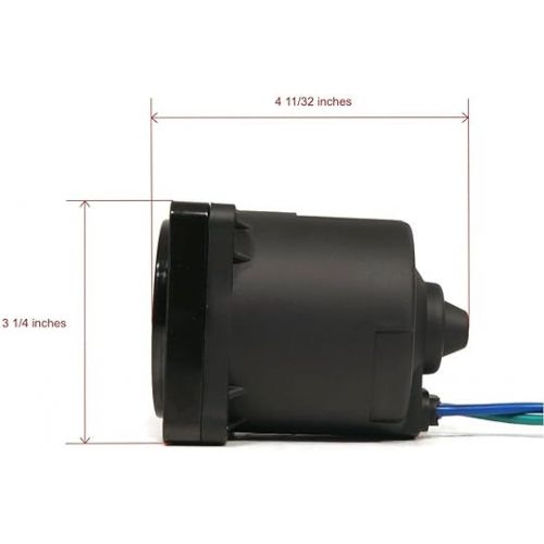  The ROP Shop Trim Tilt Motor Unit for 2012 Yamaha 115 HP F115JA, F115LA, F115XA, LF115XA Boat