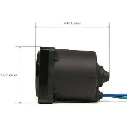  The ROP Shop Trim Tilt Motor Unit for 2013 Yamaha 115 HP F115JA, F115LA, F115XA, LF115XA Boat