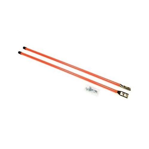  The ROP Shop New Pair of 36 Universal Snow Plow Blade Marker Guide KIT Fluorescent Orange