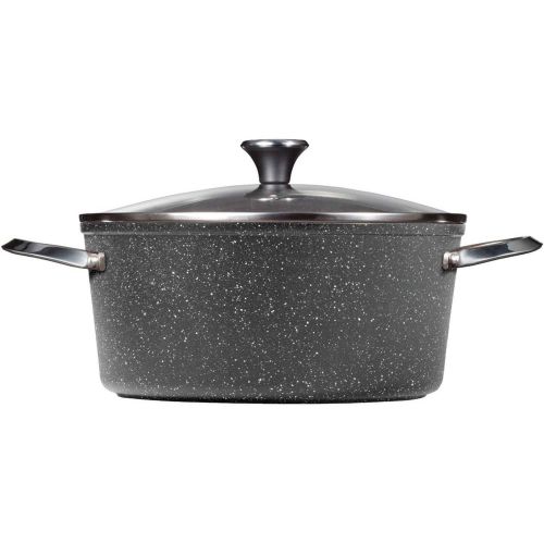  The Rock By Starfrit 060742-002-0000 The Rock By Starfrit 7.2 qt Stock Pot with Lid