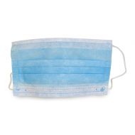 The Safety Zone RS-700-BFE Surgical Procedural Disposable Mask with Ear Loops, BFE and PFE Rated, FDA, CE, ASTM Level 1 and EN14623 Type 1, 3-Ply Pleated,One size fits all, Blue (P