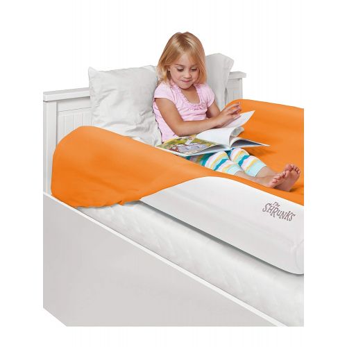  The Shrunks Inflatable Kids Bed Rails for Toddlers Portable Safety Guard Side Bumpers {2 Pack} for Children and Adult Beds Great Home or Travel. Have Your Child Sleep Safe and Comf