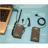 The Sound Professionals Sound Professionals - Wireless USB High Gain, High Sensitivity Omnidirectional Lapel Microphone and Headphone Monitor - (Includes PRO-88W-MT830 and USB Audio Adapter)