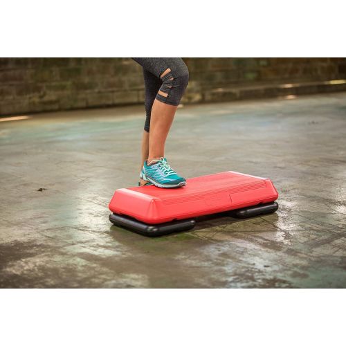  The Step Freestyle Aerobic Platform, 28.5” L x 14.5” W x 4” H, RedBlack (91162)
